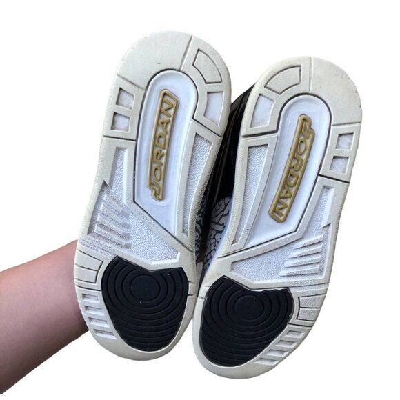 RARE 2018 Nike Air Jordan 1 Legacy 312 Black Golf Patent - Picture 4 of 16